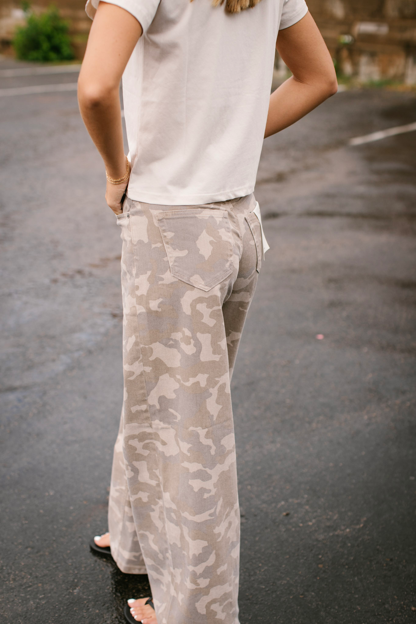 NORI Tan Camo Jean