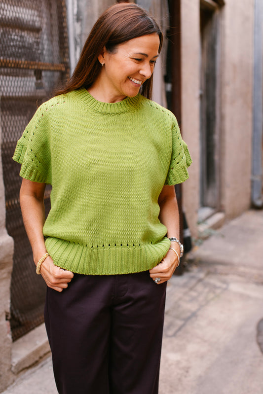 Chartreuse Sweater SS