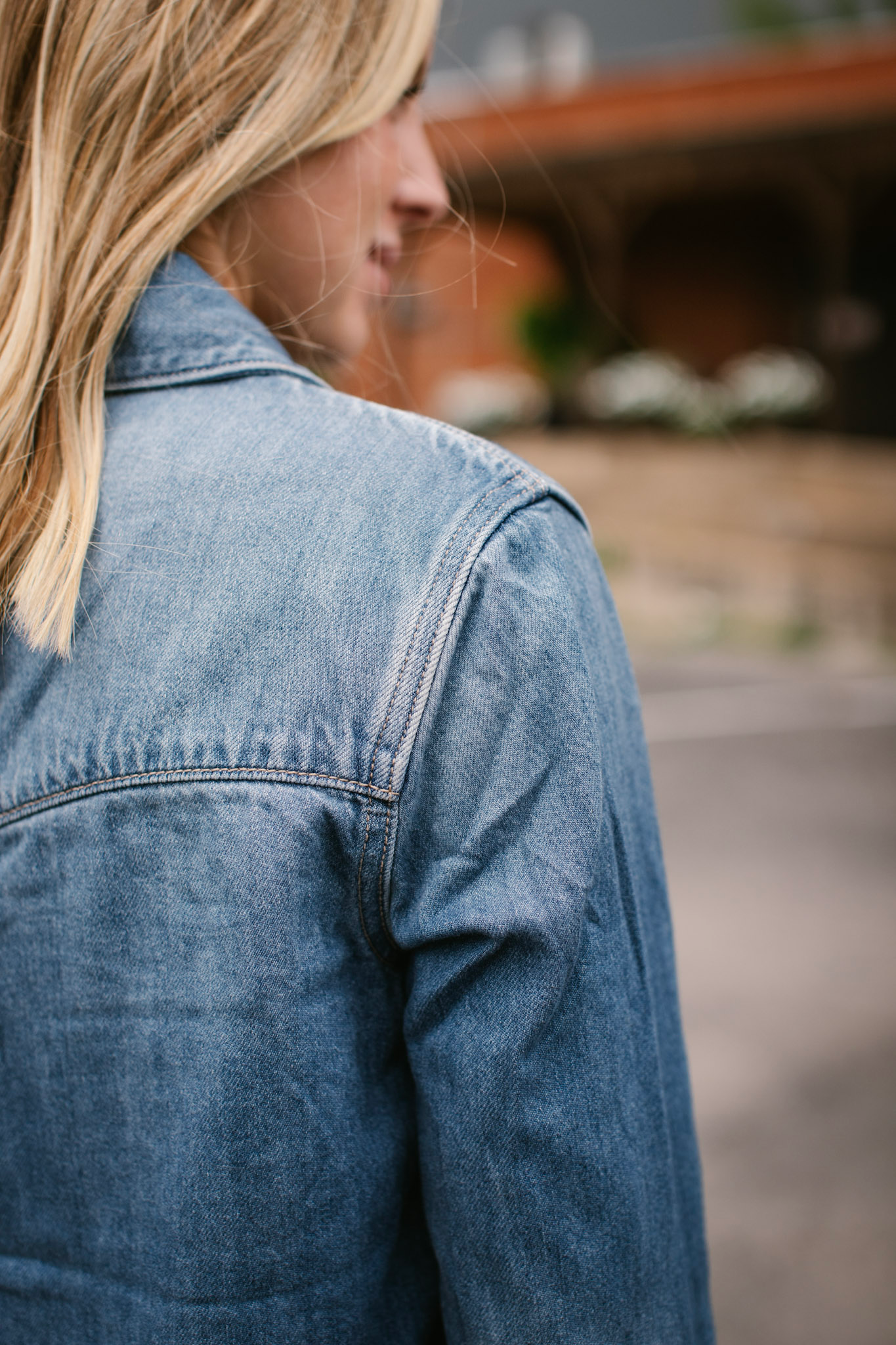 Denim Western Shirt Hidden
