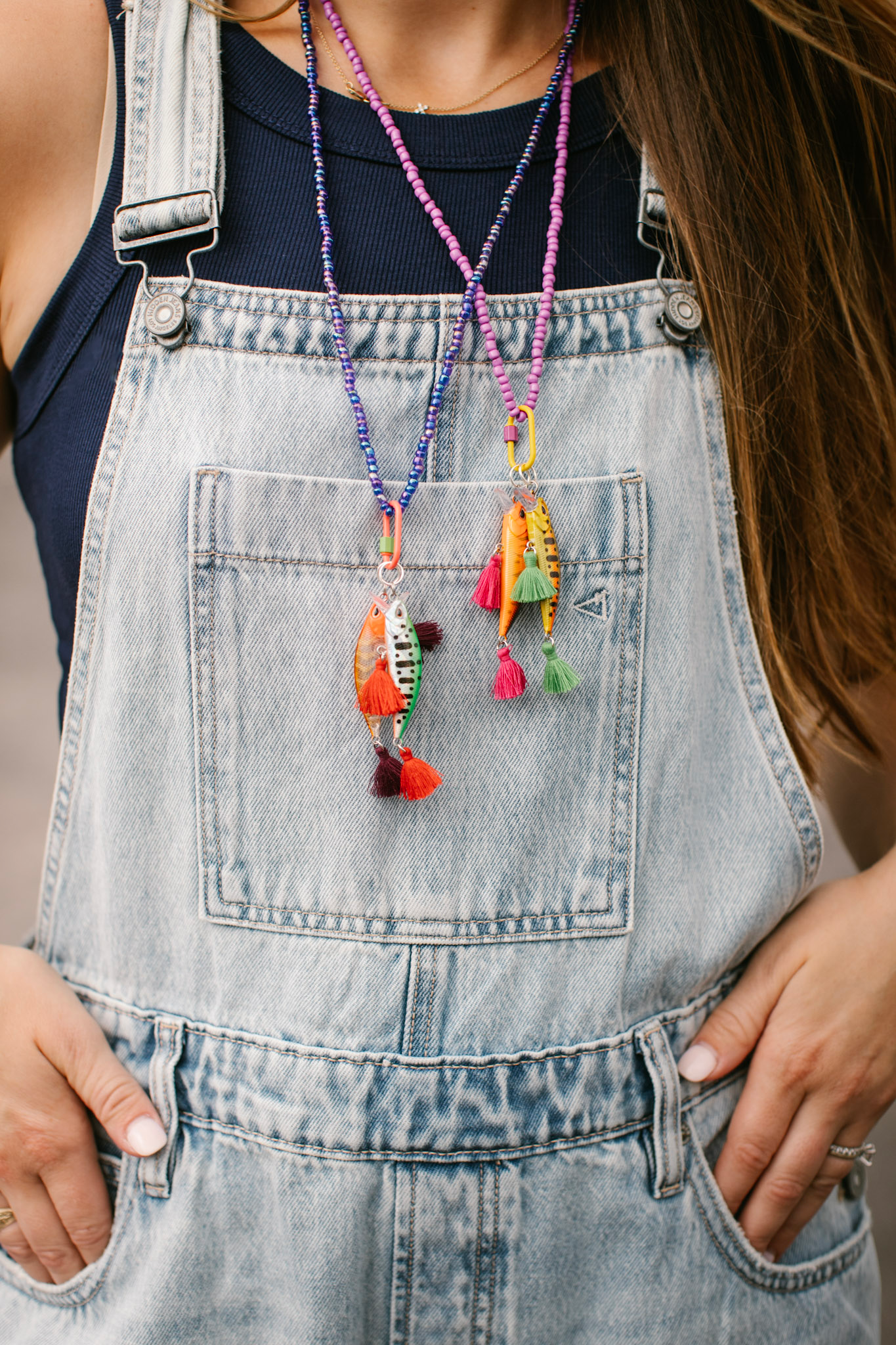 Hidden Barrel Cropped Overalls