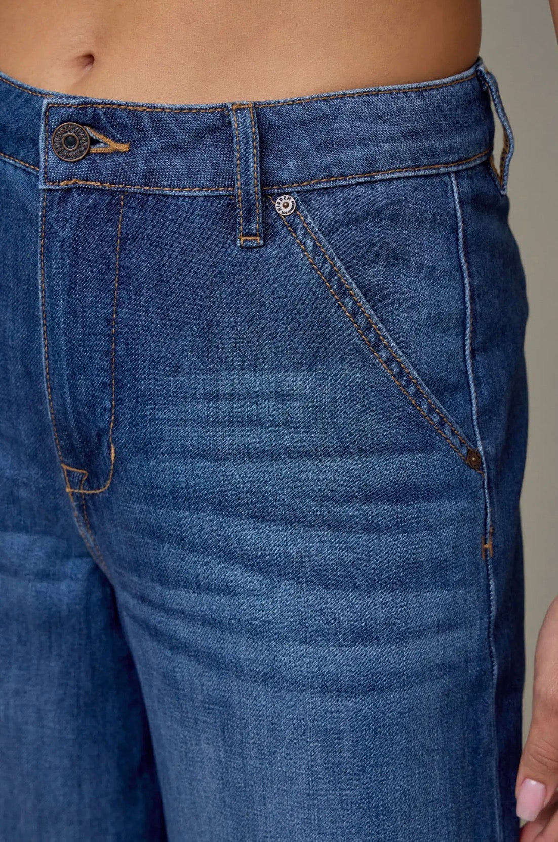 NORI Dark Super Wide Leg Jeans